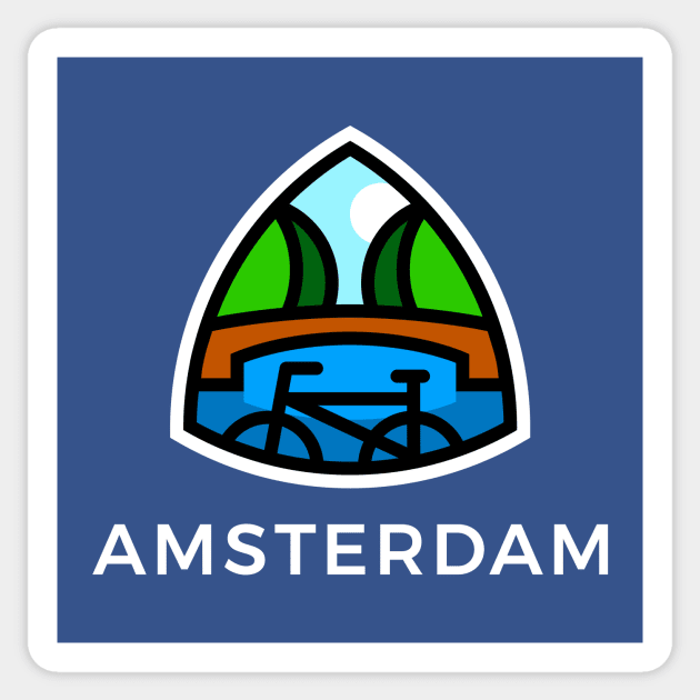 Amsterdam Sticker by HumeCreative